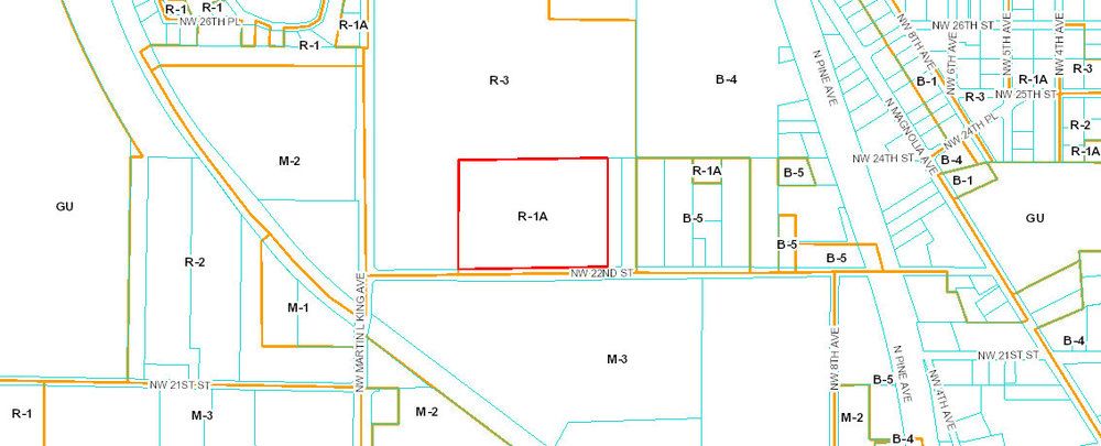 Opportunity Zone-12.85 Multi Family Acres: 1123 NW 22ND ST, Ocala, FL 34475